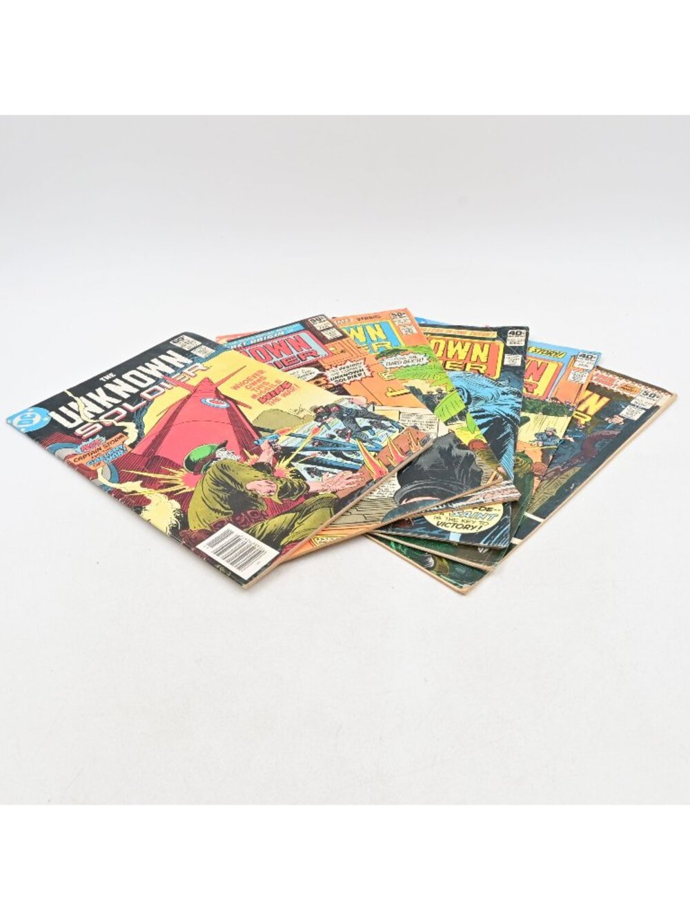 DC Comics The Unknown Soldier Lot of 6 Comic Book Vintage Issues Joe Kubert Art